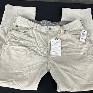 Nautica courdoroy pants 38/30 NWT